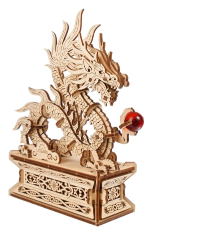 Ugears 3D Wooden Puzzle Wood Dragon [11]
