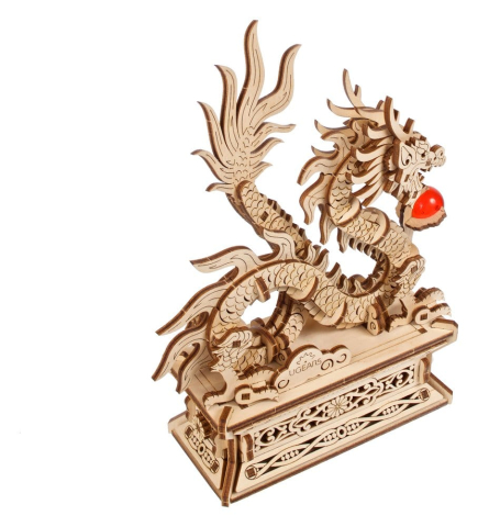 Ugears 3D Wooden Puzzle Wood Dragon [16]