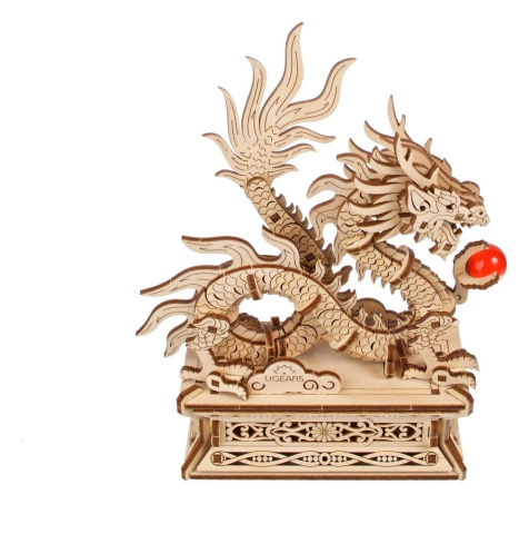 Ugears 3D Wooden Puzzle Wood Dragon [15]