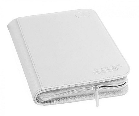 Clasoare pentru carti - Ultimate Guard 4-Pocket ZipFolio XenoSkin White