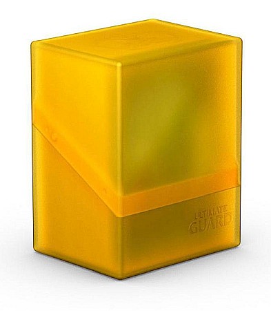 Ultimate Guard Boulder Deck Case 80+ Standard Size Amber [1]