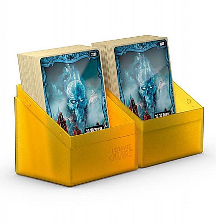 Ultimate Guard Boulder Deck Case 80+ Standard Size Amber [2]