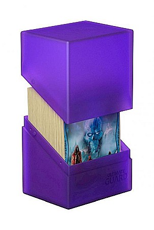 Cutii/Deck Boxes - Ultimate Guard Boulder Deck Case 80+ Standard Size Amethyst