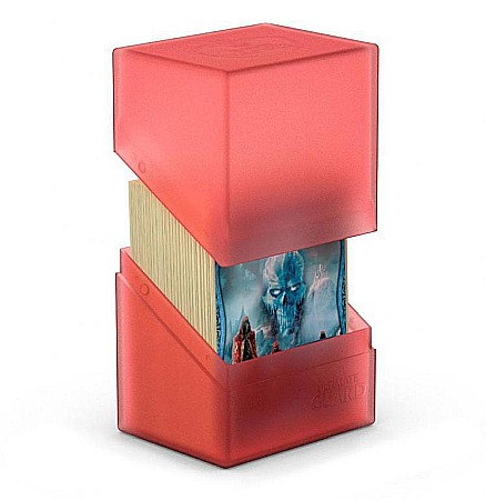 Cutii/Deck Boxes - Ultimate Guard Boulder Deck Case 80+ Standard Size Ruby