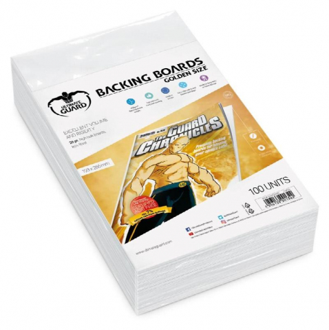 Accesorii Comic Books - Ultimate Guard Comic Backing Boards Golden Size
