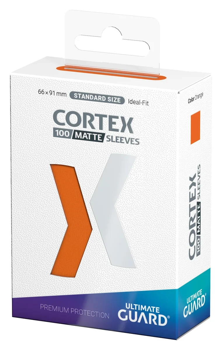 Ultimate Guard Cortex Sleeves Matte Standard Size 100 Orange [2]