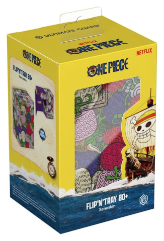 Ultimate Guard Flip'n'Tray 80+ Xenoskin One Piece Deck Box (Sketch/Devil Fruits) [2]