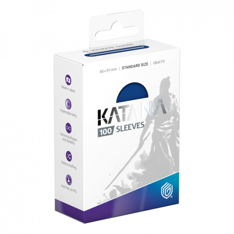 Accesorii jocuri de societate - Ultimate Guard Katana Sleeves 100 buc – Blue Bird – Sleeve-uri standard premium TCG