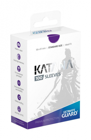 Reduceri - Ultimate Guard Katana Sleeves Standard Size (100) - Purple