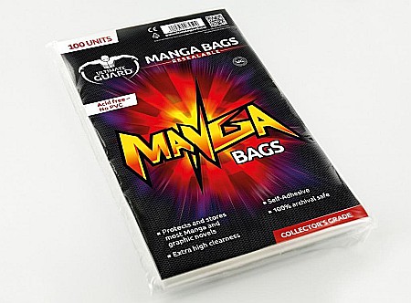 Accesorii Comic Books - Ultimate Guard Manga Bags Resigilabile(100)