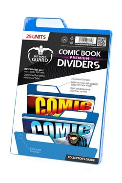 Accesorii Comic Books - Ultimate Guard Premium Comic Book Dividers - Blue