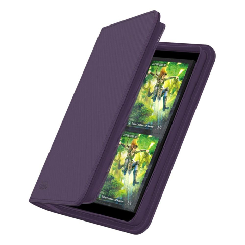Ultimate Guard Zipfolio 160 Xenoskin 8-Pocket Purple [1]