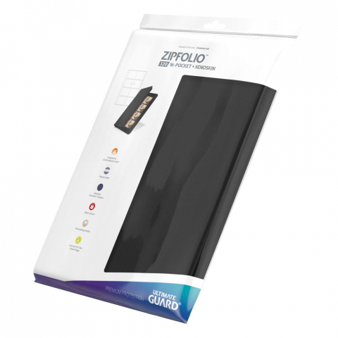 Ultimate Guard Zipfolio 320 – Album Xenoskin 16-Pocket Negru [2]