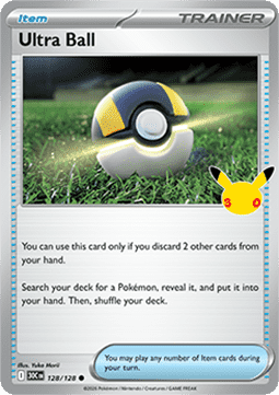 Pokemon TCG Singles - Ultra Ball (30C 128) 30th Celebration - Singles