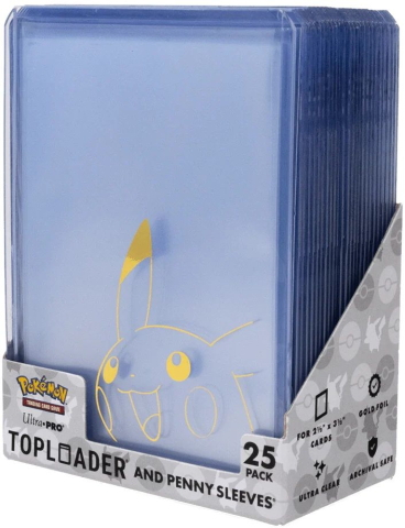 Ultra PRO Pokémon Pikachu Toploader & Penny Sleeves [0]