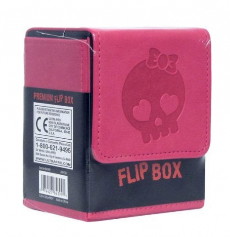 Cutii/Deck Boxes - Ultra Pro Premium Flip Box - Pink
