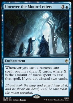 Magic: The Gathering Singles - Uncover the Moon-Letters The Hobbit - Singles 57 FOILED
