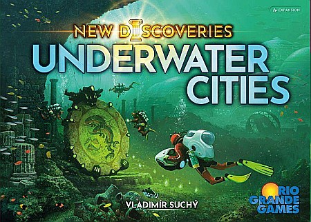 Extensii boardgames - Underwater Cities: New Discoveries