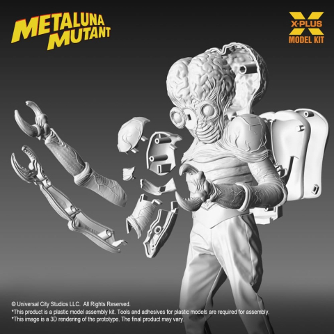 Universal Monsters Plastic Model Kit 1/8 Metaluna Mutant 26cm [9]