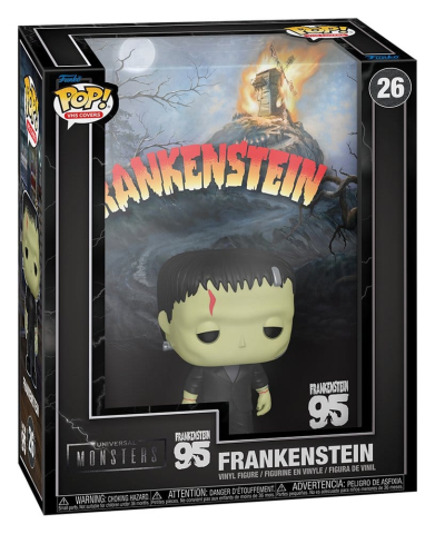 PRECOMENZI - Universal Monsters POP! Game Covers Vinyl Figure Frankenstein 9 cm