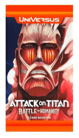 Board Games - Universus CCG: Attack on Titan "Battle for Humanity" Booster