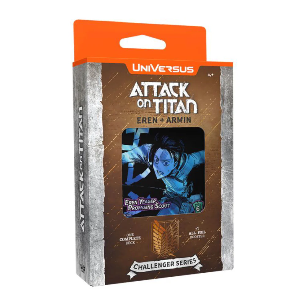 Board Games - Universus CCG: Attack on Titan "Battle for Humanity" Challenger Series Deck