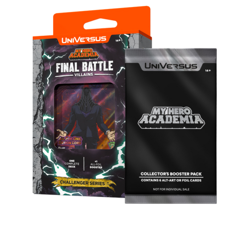 Noutati - UniVersus My Hero Academia Final Battle Challenger Series Deck (Heroes / Villains)