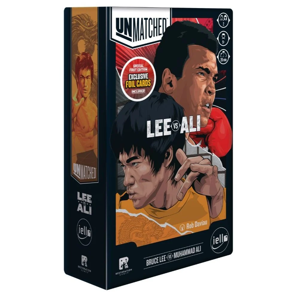 Board Games - Unmatched Bruce Lee vs Muhammad Ali