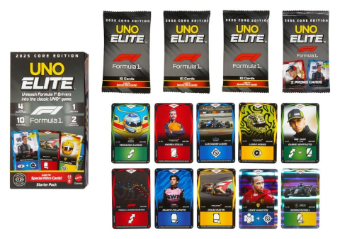 UNO Formula 1 Elite Card Game Starter Set [3]