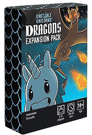 Board Games - Unstable Unicorns: Dragons Expansion Pack