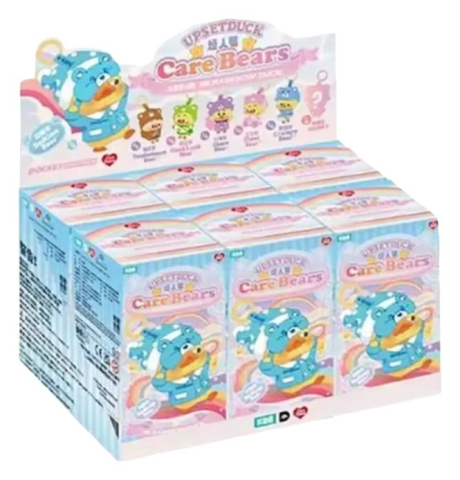 Upset Duck: Rainbow Care Bears Blind Box Keychain 16 cm Display (6) [8]
