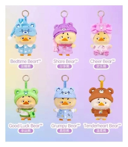 PRECOMENZI - Upset Duck: Rainbow Care Bears Blind Box Keychain 16 cm Display (6)