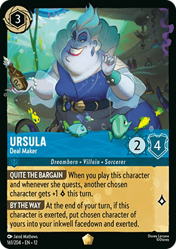 Singles Trading Card Games - Ursula - Deal Maker Wilds Unknown 161