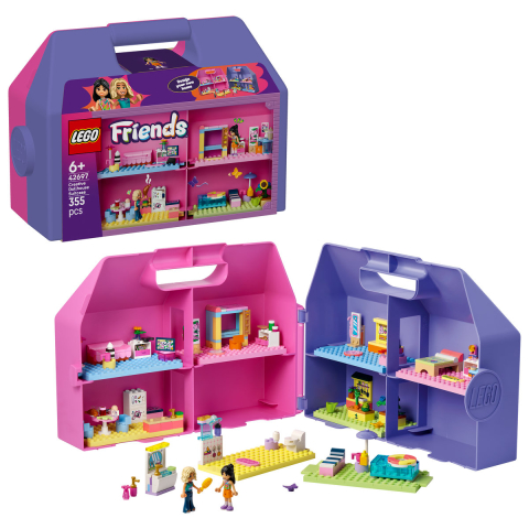 Lego Friends - Valiză-căsuță de păpuși creativă