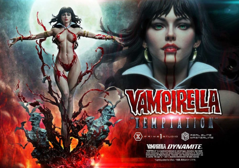 PRECOMENZI - Vampirella Real Elite Masterline Series Statue 1/3 Temptation 100 cm