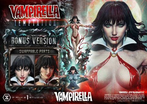 Vampirella Real Elite Masterline Series Statue 1/3 Temptation Bonus Version 100 cm [1]