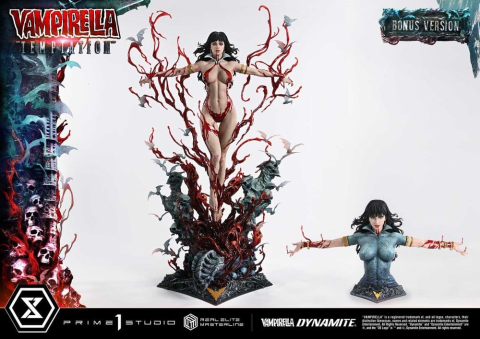 Vampirella Real Elite Masterline Series Statue 1/3 Temptation Bonus Version 100 cm [25]