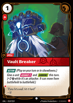 Singles Trading Card Games - Vault Breaker Unleashed - Singles 010 FOILED