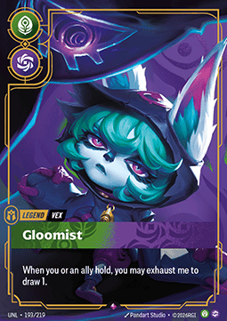 Singles Trading Card Games - Vex, Gloomist (V.1 - Rare) Unleashed - Singles 193