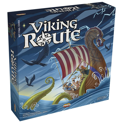 Board Games - Viking Route - Joc Cooperativ de Aventura si Strategie Ares Games, Engleza