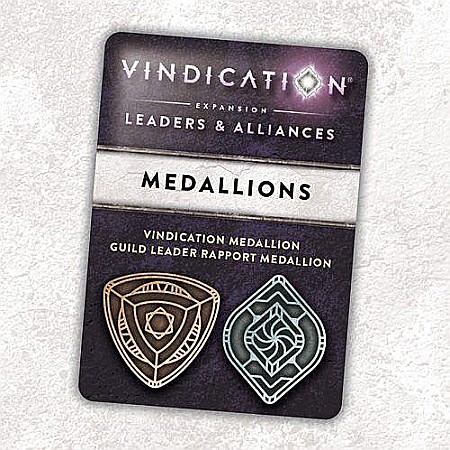 Extensii boardgames - Vindication: Metal Threshold Medallions