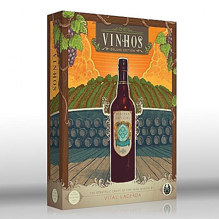 Board Games - Vinhos Deluxe: Bundle w/ all Stretch Goals