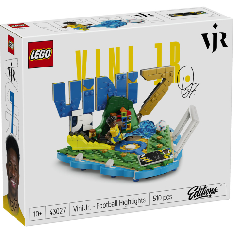 LEGO Editions Vini Jr Momente Importante Fotbal 43027 Set Colectie [1]