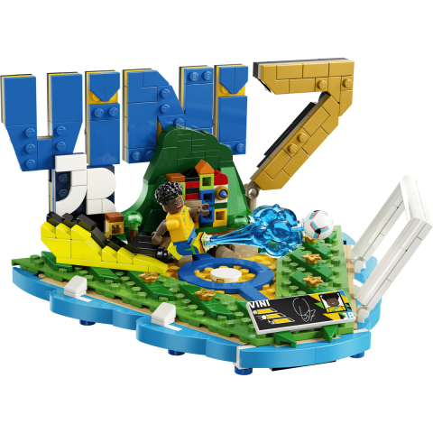 LEGO Editions Vini Jr Momente Importante Fotbal 43027 Set Colectie [8]