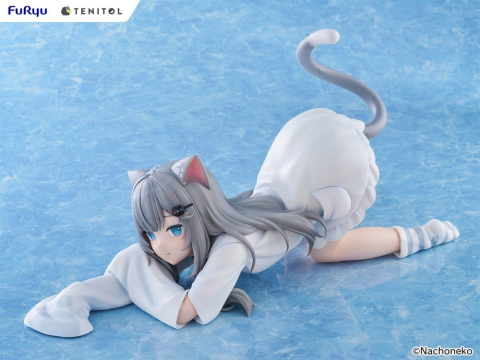 Virtual Youtuber Tenitol Big Noodle Stopper PVC Figure Nachoneko 18 cm [4]