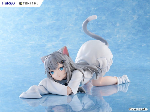 Virtual Youtuber Tenitol Big Noodle Stopper PVC Figure Nachoneko 18 cm [14]