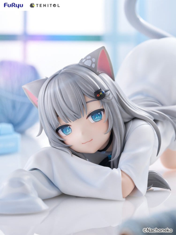 Virtual Youtuber Tenitol Big Noodle Stopper PVC Figure Nachoneko 18 cm [13]