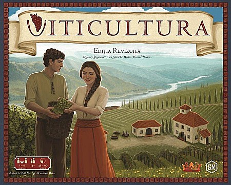 Board Games - Viticultura aka Viticulture Essential Edition (Romanian Edition)