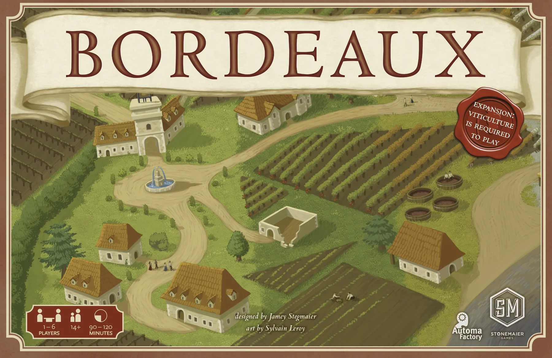 Extensii boardgames - Viticulture Bordeaux Expansion