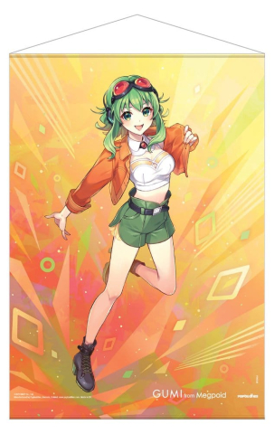 Manga & Anime - Vocaloid Megpoid Wallscroll Gumi V6 version 50 x 70 cm